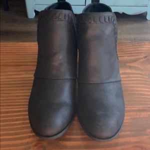 Black booties size 7.5